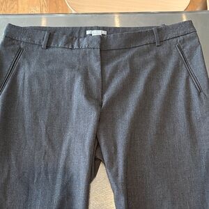 H&M Heather Gray Wide-Leg Dress Pants